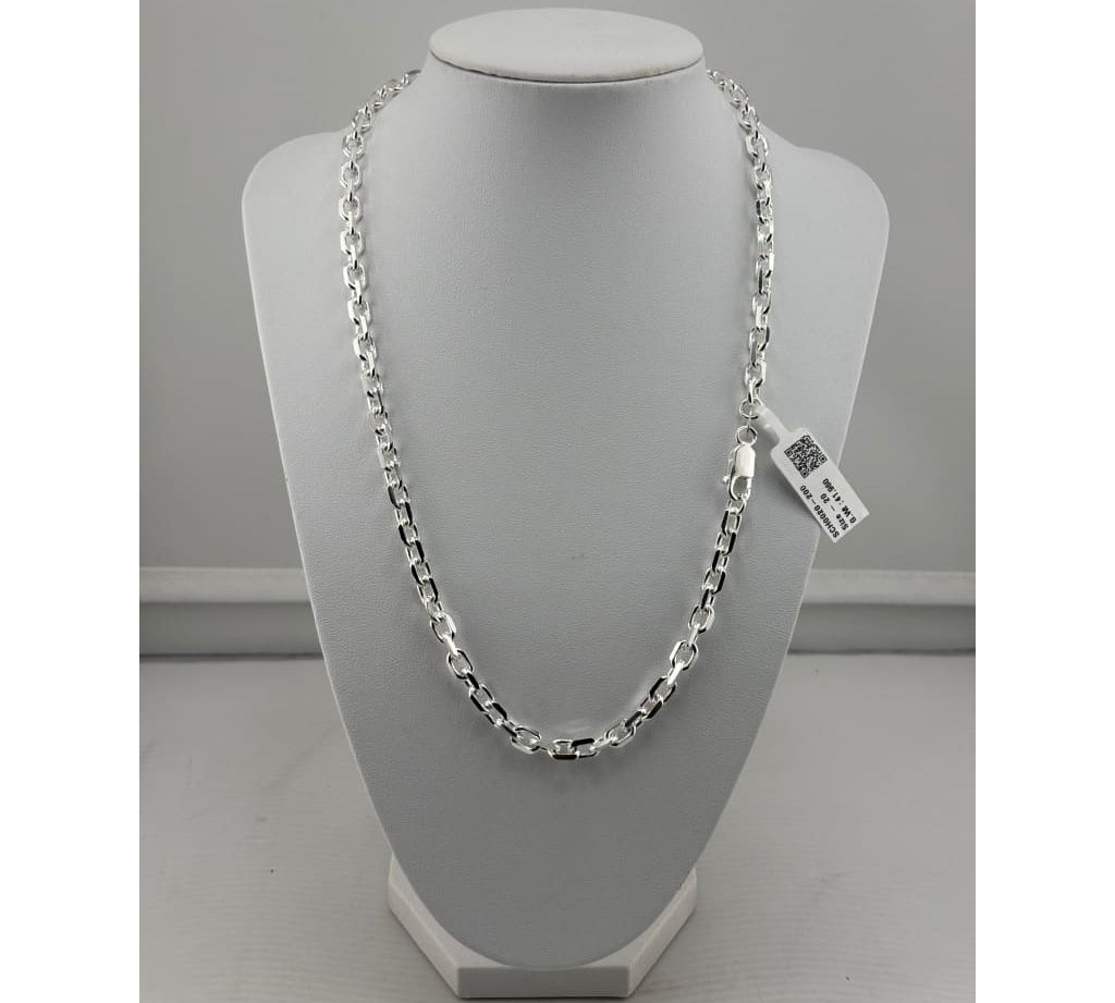 925 Sterling Silver Mariner Chain Necklace – Anchor Link