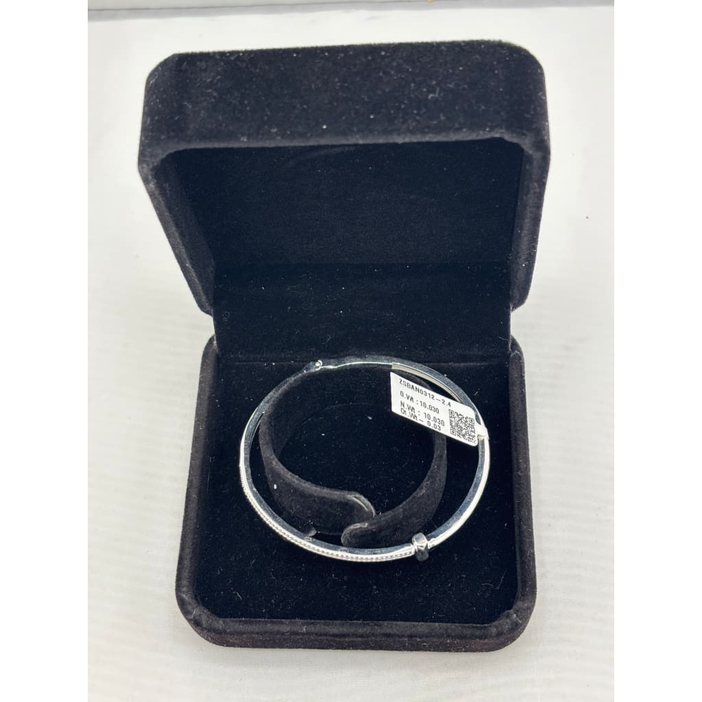 925 Sterling Silver Minimal CZ Women’s Bracelet | 10g