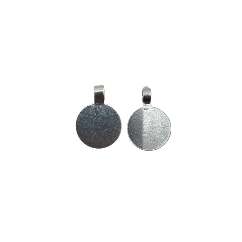 925 Sterling Silver Moon Pendant (Set of 2) 2gm