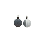 925 Sterling Silver Moon Pendant (Set of 2) 2gm