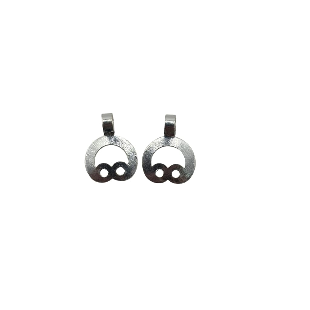 925 Sterling Silver Nazar Kanda Pendant (Set of 2) 1.5gm – view 2