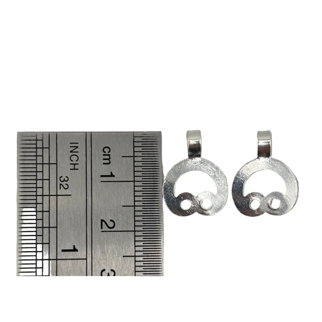 925 Sterling Silver Nazar Kanda Pendant (Set of 2) 1.5gm – view 3