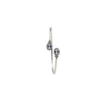 925 Sterling Silver Oval CZ Women’s Bracelet | 6g