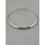925 Sterling Silver Plain Thin Bangle/Kada – view 3