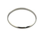 925 Sterling Silver Plain Thin Bangle/Kada