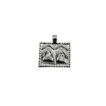 925 Sterling Silver Radha Krishna Pendant 1.75gm