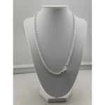 925 Sterling Silver Rope Chain Necklace – Twisted Design