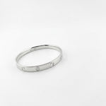 925 Sterling Silver Screw Motif Bangle/Kada – view 5