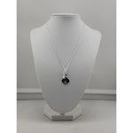 925 Sterling Silver Sister Heart Charm Necklace - Necklace