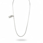 925 Sterling Silver Snake Chain Necklace – Smooth Flat