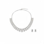 925 Sterling Silver Statement Circle Link Necklace