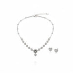 925 Sterling Silver Statement Circle Link Necklace