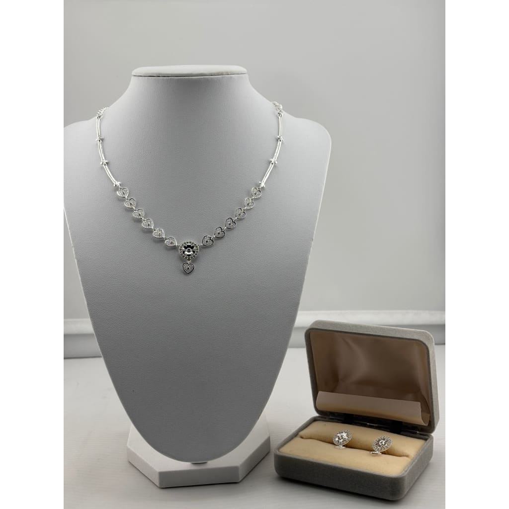 925 Sterling Silver Statement Circle Link Necklace