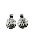925 Sterling Silver Surya Face Pendant (Set of 2) 2gm