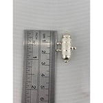 925 Sterling Silver Taweez Pendant – Barrel Capsule Amulet – view 7
