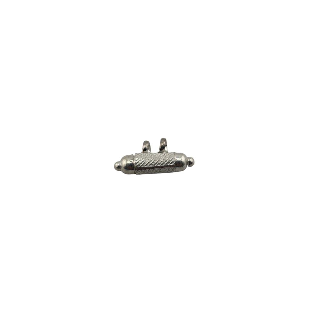925 Sterling Silver Taweez Pendant – Barrel Capsule Amulet