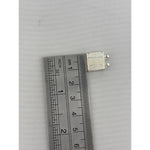 925 Sterling Silver Taweez Pendant – Rectangular Box Amulet – view 3