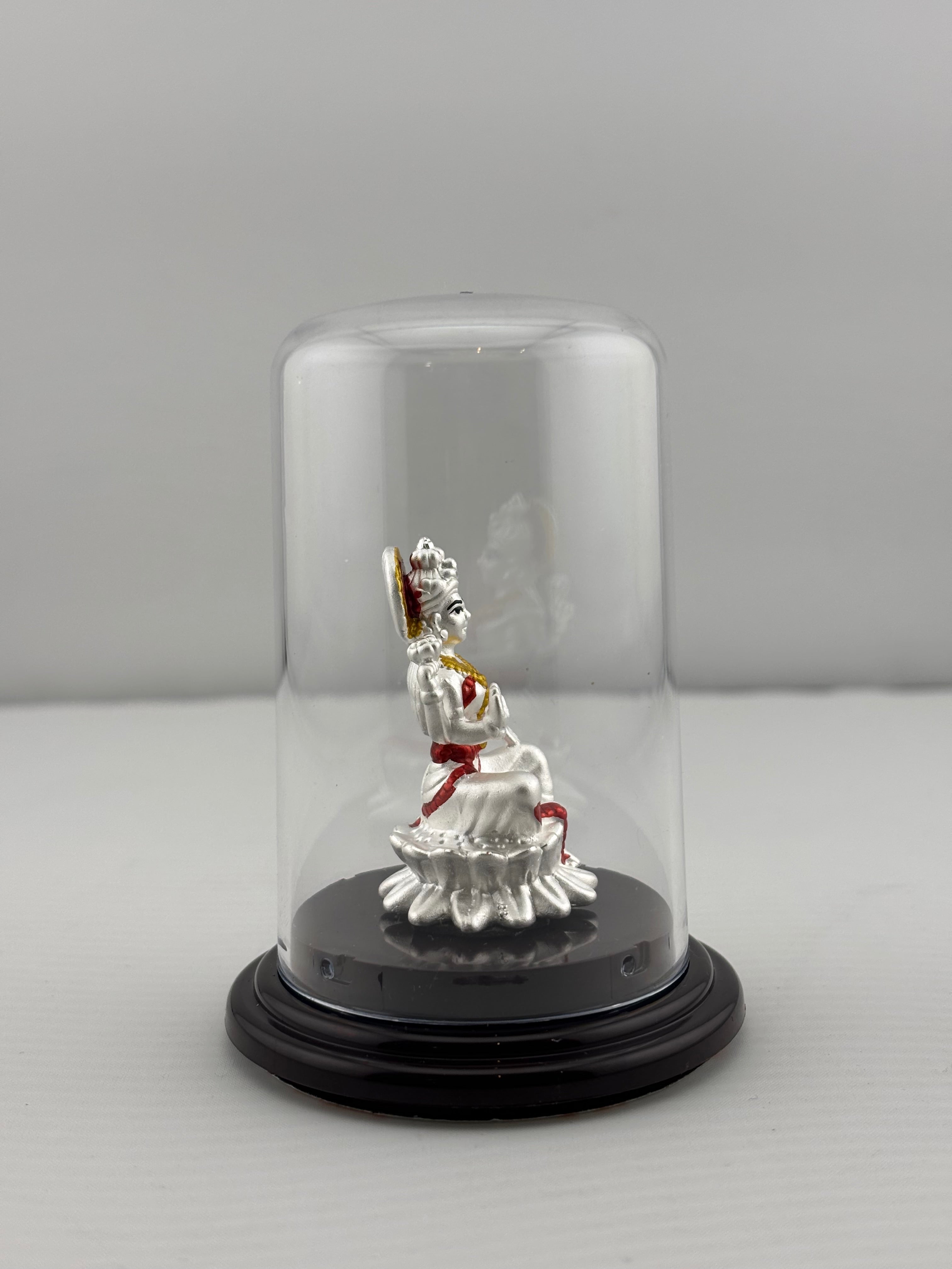 999 Pure Silver Goddess Lakshmi Idol 7gm – Laxmi Murti for Home Mandir & Gifting
