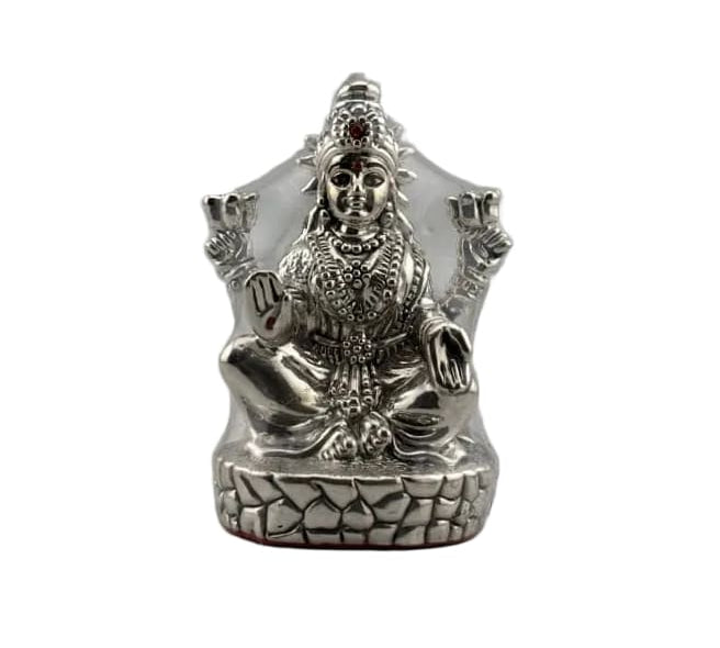 (99.9 % purity) Pure Silver Goddess Lakshmi Idol 22gm –