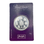 10g 999 fine silver Ashta Lakshmi coin in original packaging