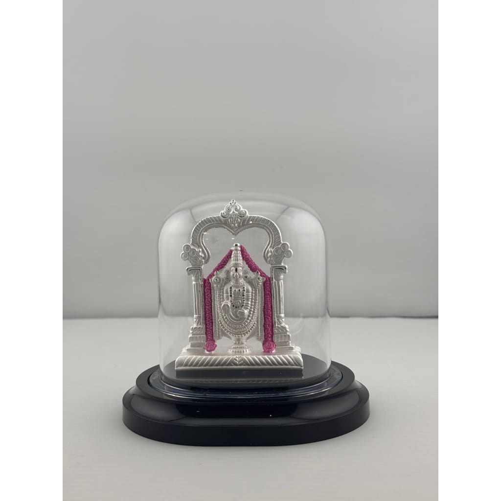 999 Pure Silver Balaji Idol 12gm – Lord Venkateswara Murti for Temple ...