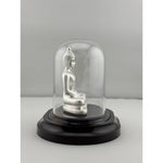 999 Pure Silver Buddha Idol – Serene Gautam Buddha Murti for Peace & Meditation