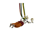 Flying Hanuman hanging idol side view