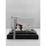999 Pure Silver Ganesh, Lakshmi & Saraswathi Idol 17.75 gm
