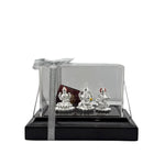 999 Pure Silver Ganesh Lakshmi & Saraswathi Idol