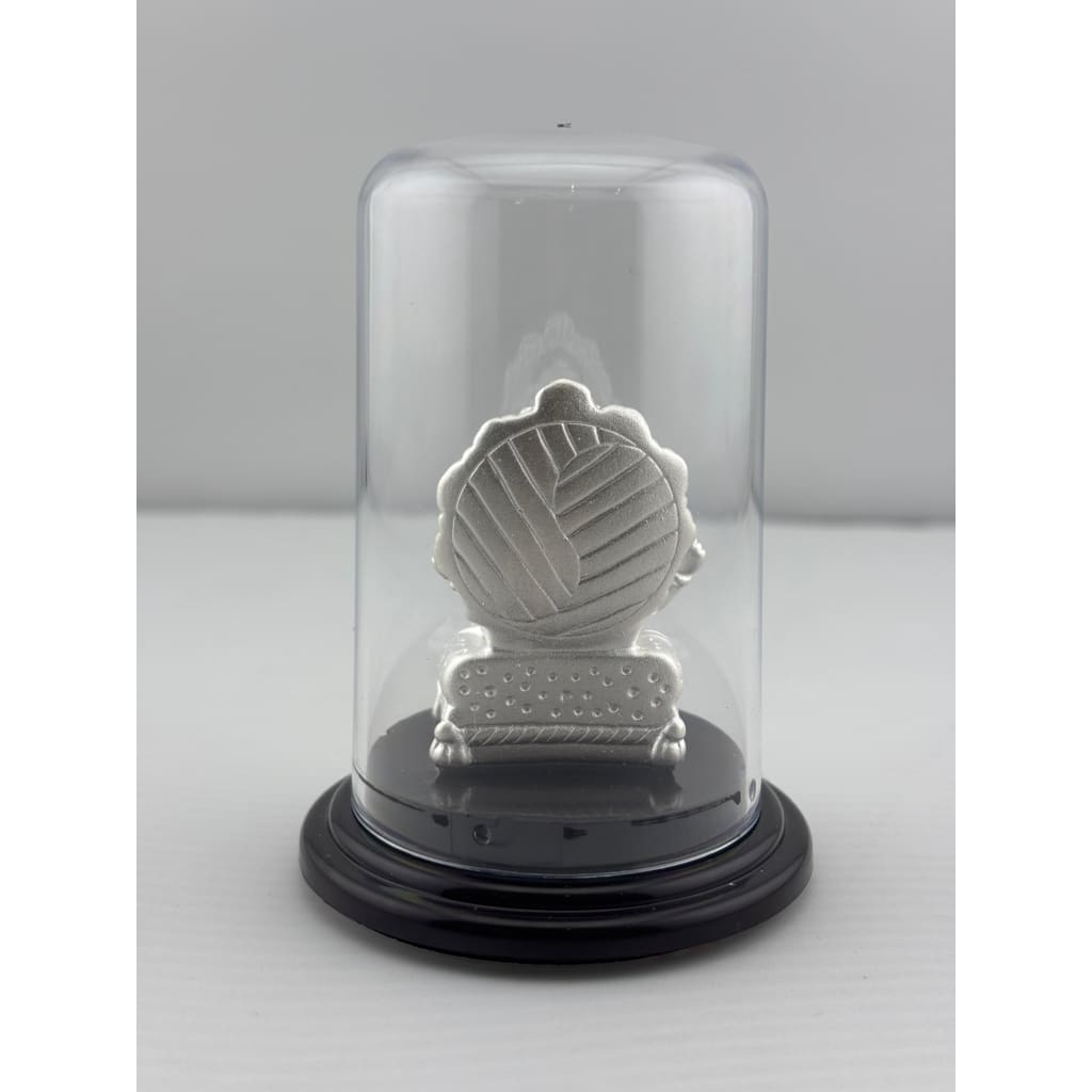 999 Pure Silver Ganesha Idol 11gm – Ganpati Murti for Home Mandir & Gifting