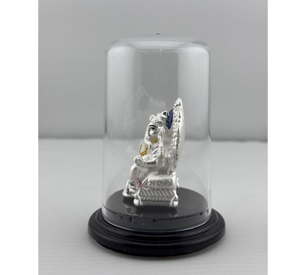 999 Pure Silver Ganesha Idol 11gm – Ganpati Murti for Home Mandir & Gifting