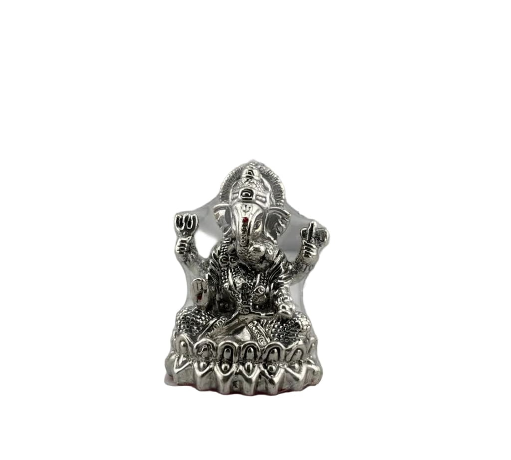 999 Pure Silver Ganesha Idol Design 2 24gm – Divine Ganpati