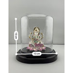 999 Pure Silver Ganesha Idol – Detailed Ganpati Murti for Home Mandir & Pooja