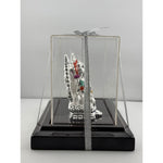 999 Pure Silver Ganesha & Lakshmi Idol 136gm – Grand Prosperity Murti for Home Mandir