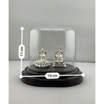 999 Pure Silver Ganesha & Lakshmi Idol 13gm – Prosperity Murti for Diwali & Temple Décor