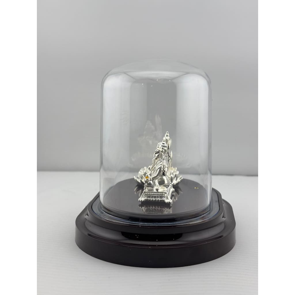 999 Pure Silver Ganesha & Lakshmi Idol 13gm – Prosperity Murti for Diwali & Temple Décor