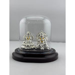 999 Pure Silver Ganesha & Lakshmi Idol 15gm – Prosperity Murti for Diwali & Temple Décor
