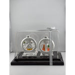 999 Pure Silver Ganesha & Lakshmi Idol 220gm – Prosperity Murti for Temple & Gifting