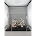 999 Pure Silver Ganesha & Lakshmi Idol 300gm – Prosperity Murti for Diwali & Temple Décor