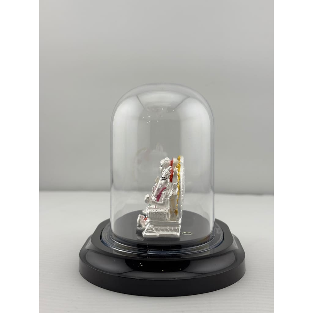 999 Pure Silver Ganesha & Lakshmi Idol Design 2 16gm