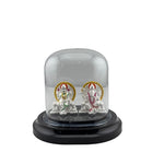 999 Pure Silver Ganesha & Lakshmi Idol Design 2 16gm –