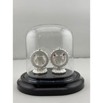 999 Pure Silver Ganesha & Lakshmi Idol Design 3 18gm