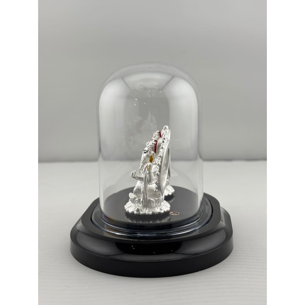 999 Pure Silver Ganesha & Lakshmi Idol Design 3 18gm