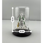 999 Pure Silver Ganesha (Lalbaugcha Raja) Idol 12gm – Divine Ganpati Murti for Pooja