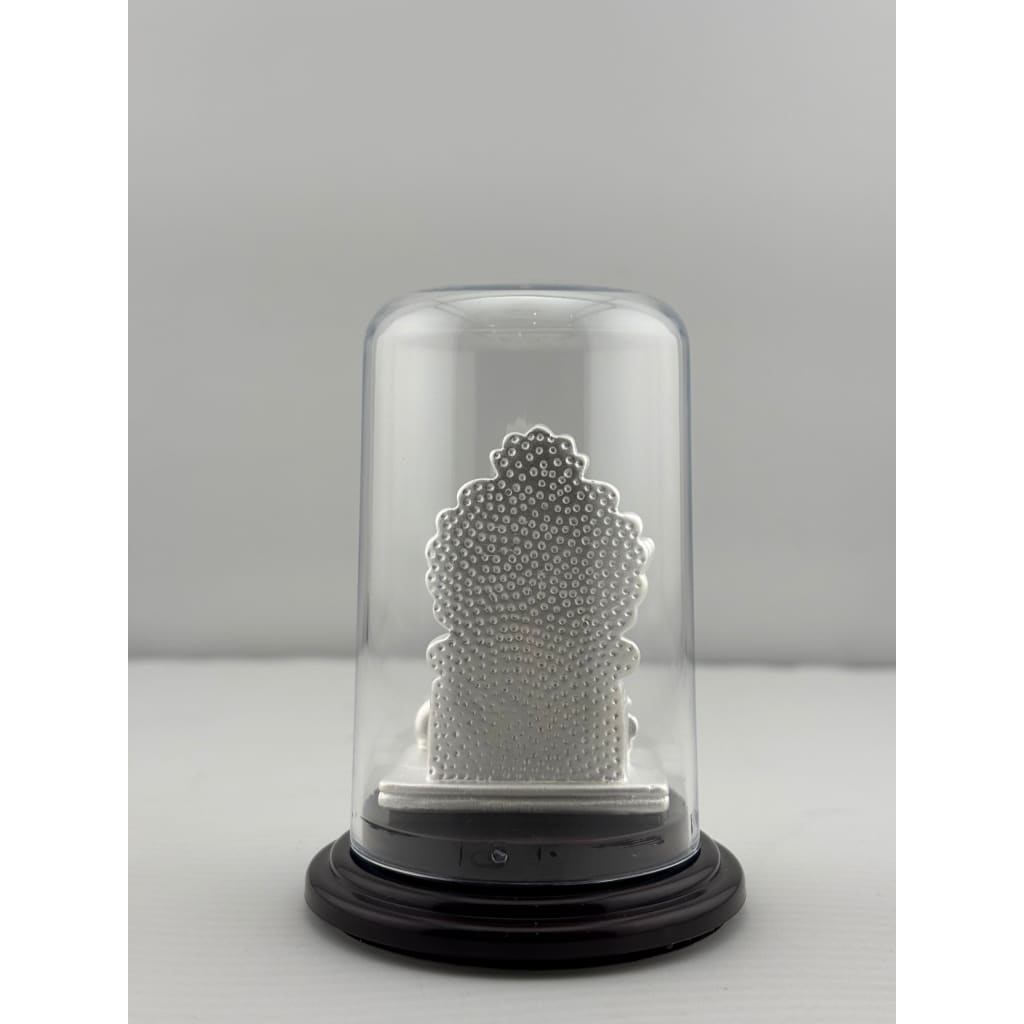 999 Pure Silver Ganesha (Lalbaugcha Raja) Idol 12gm – Divine Ganpati Murti for Pooja