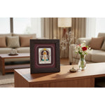 999 Pure Silver Ganesha Photo Frame 20gm – Auspicious Frame silver idol