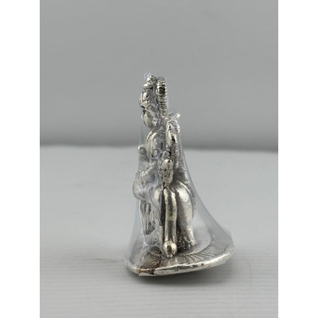 999 Pure Silver Goddess Lakshmi Idol 15gm – Divine Laxmi Murti for Home Mandir & Gifting