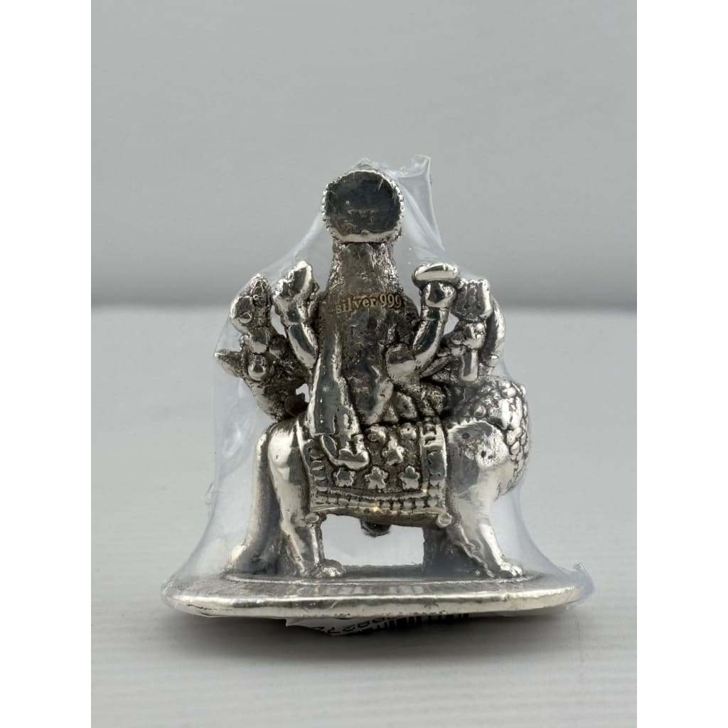 999 Pure Silver Goddess Lakshmi Idol 15gm – Divine Laxmi Murti for Home Mandir & Gifting