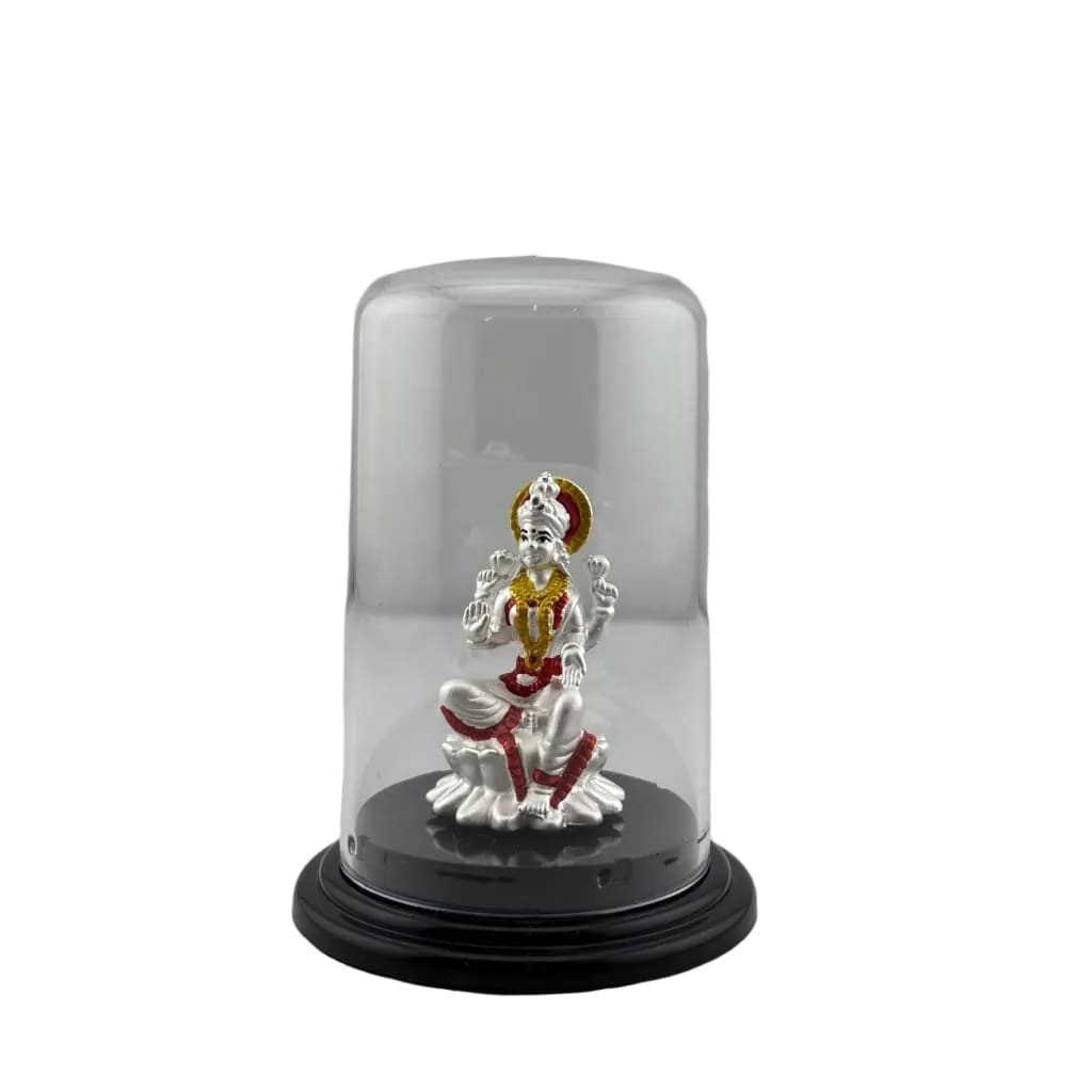999 Pure Silver Goddess Lakshmi Idol 7gm in Protective
