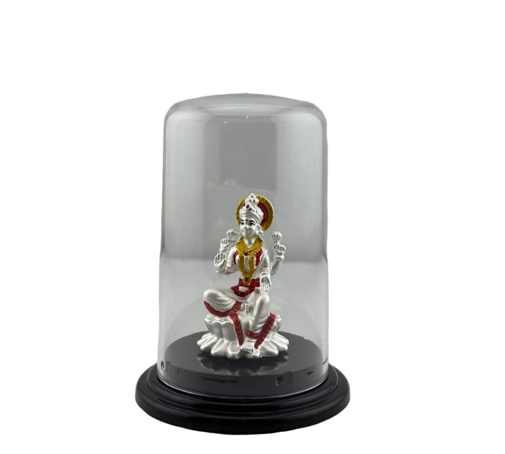 999 Pure Silver Goddess Lakshmi Idol 7gm in Protective